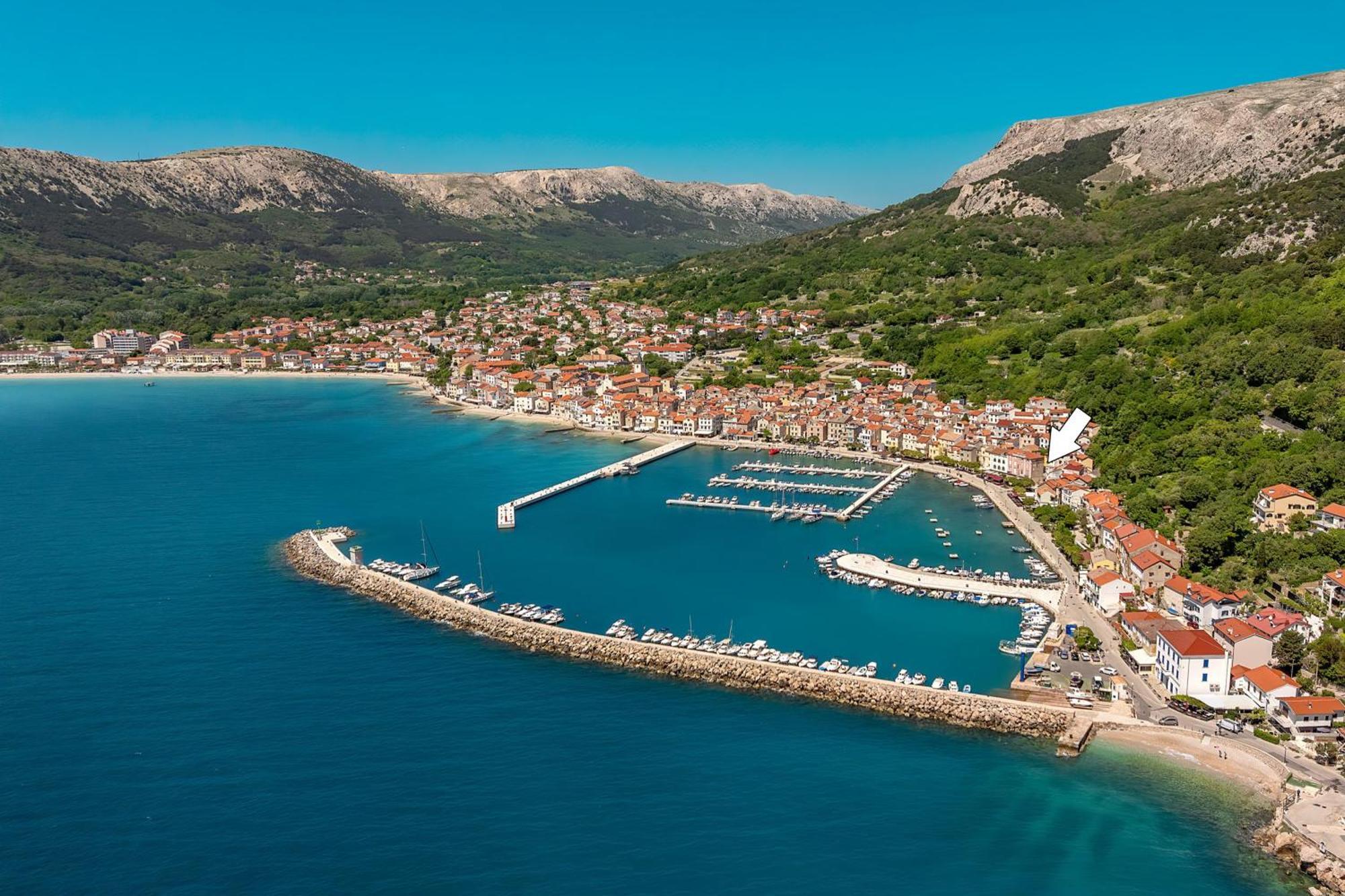 Apartment Porto With Terrace Baška Eksteriør bilde